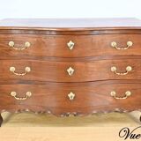 Nantes Commode from Port in Cuban Mahogany – 2nd part of the 18th century