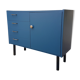 Deep blue sideboard