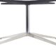 Florence Knoll for Knoll. Marble and chrome-plated metal table. 1970s. LS54931408H
