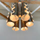 1960's italian chrom chandelier