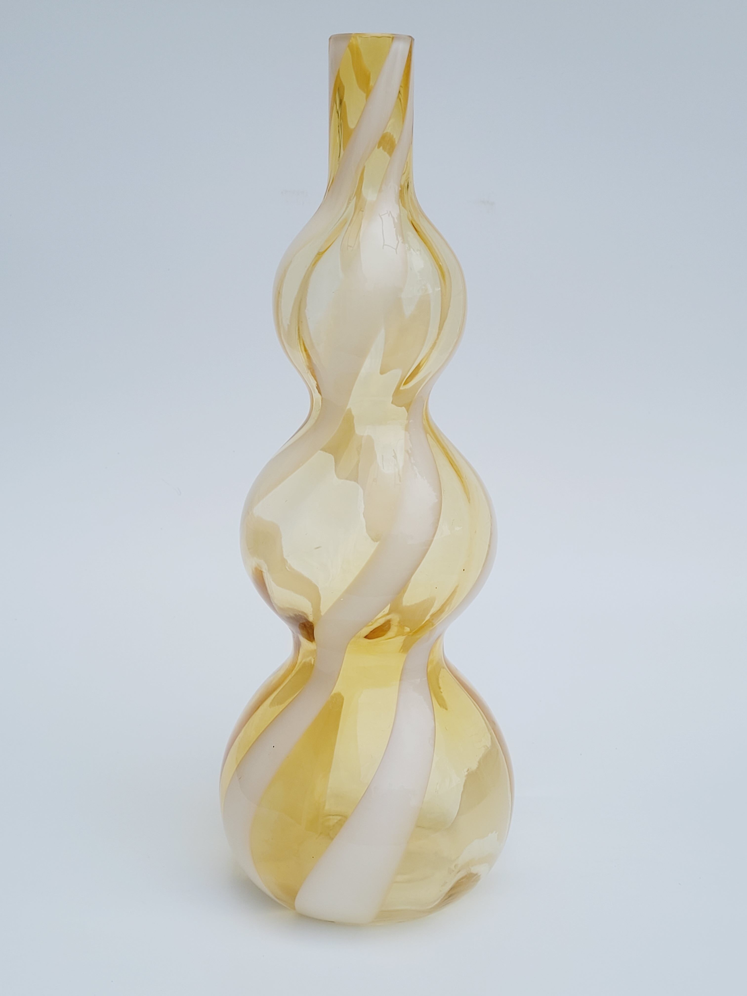 Vintage glass vase by Carlo Moretti, Florence, Italy 1970