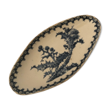 Gien Thistle model ceramic dish
