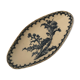 Gien Thistle model ceramic dish