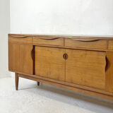 Scandinavian design row Johannes Andersen for Bramin vintage 60's