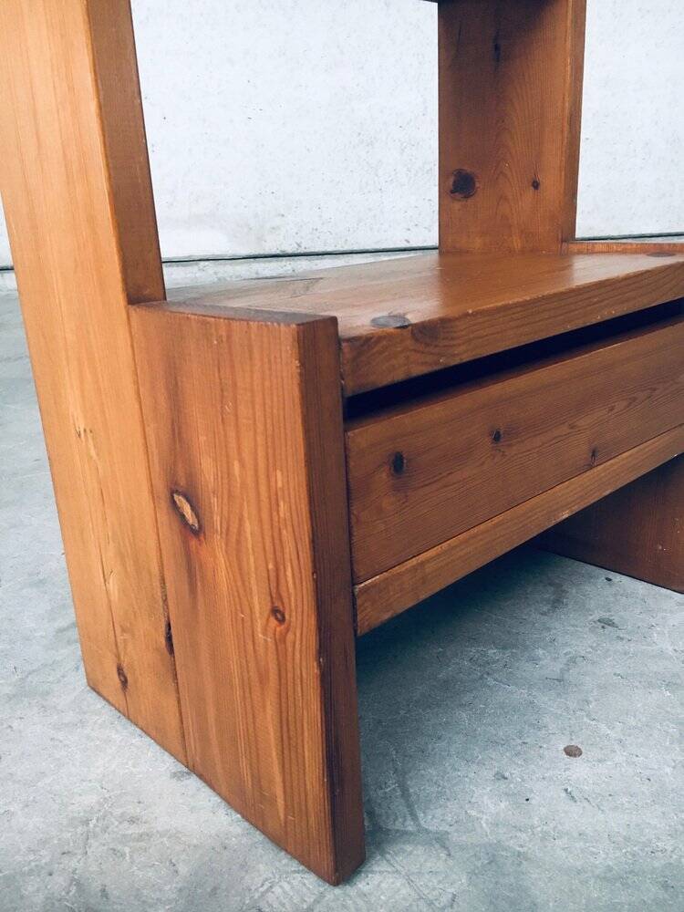 Mid-Century Scandinavian Pine Bedside Tables, Sweden, 1960s, Set of 2