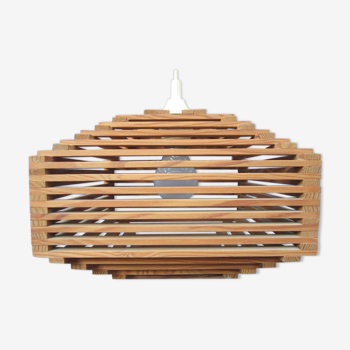 Suspension scandinave lamelles de bois