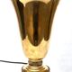 Lampe cornet art déco laiton et verre