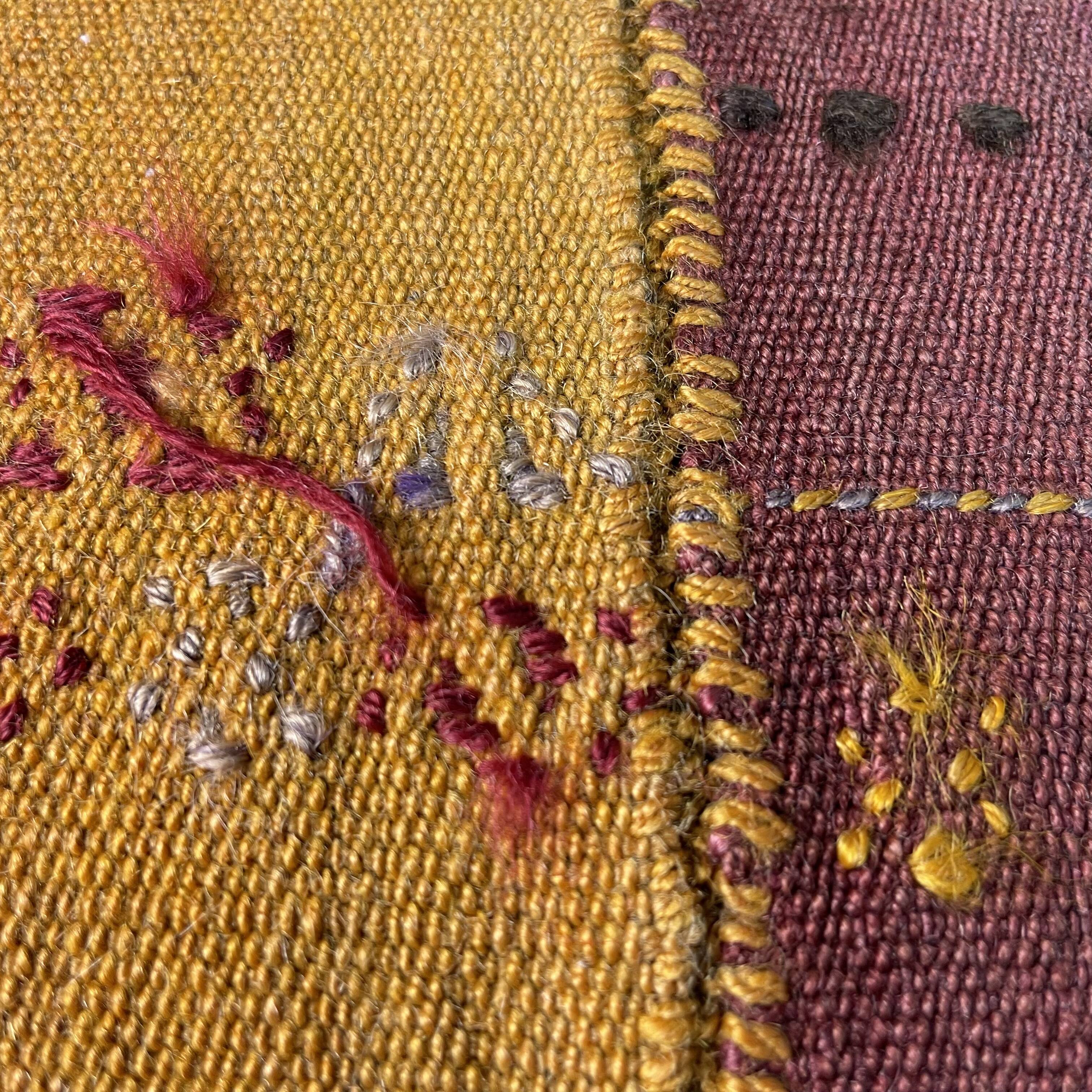 Turkish handmade kilim cushion cover , 30 x 50 cm