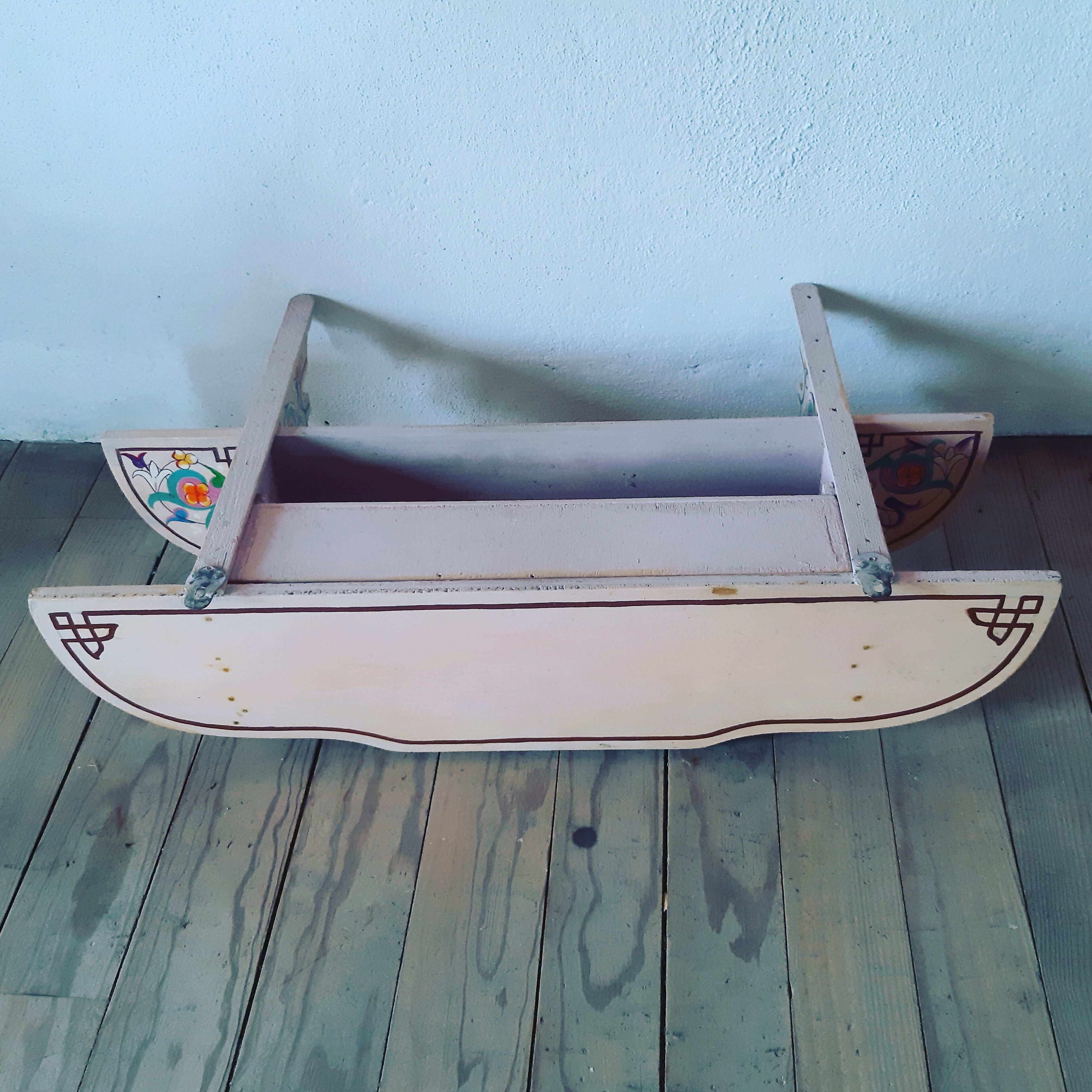 Vintage bohemian shelf