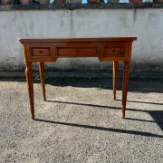 Small Louis XVI style wooden desk – 3 drawers