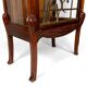 Art Nouveau Display Case, Bronzes and Carved Wood on a Lake Theme, 1900
