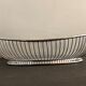 Stainless steel bread basket or fruit basket, Alfra Italy