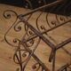 Wrought iron planter from the 70s