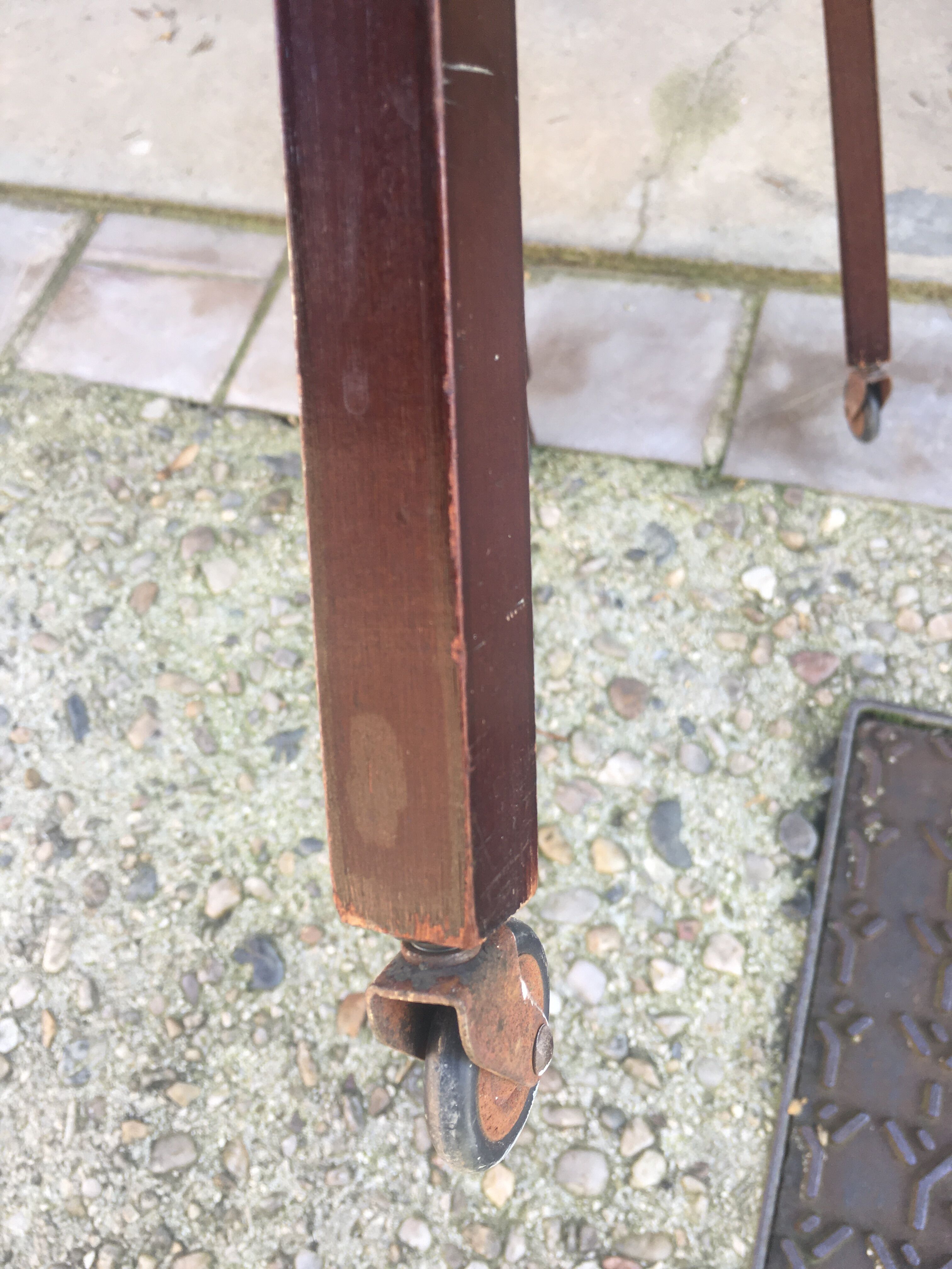 Wooden worker 3 compartments