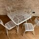 Table de jardin Radar par René Malaval