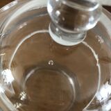 Bonbonnière with its glass lid