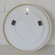 Vintage Mirror: Mid Century White Plastic, Gilac France 1970s