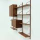 Royal System teak wall unit by Poul Cadovius for Cado Denmark, 1960's
