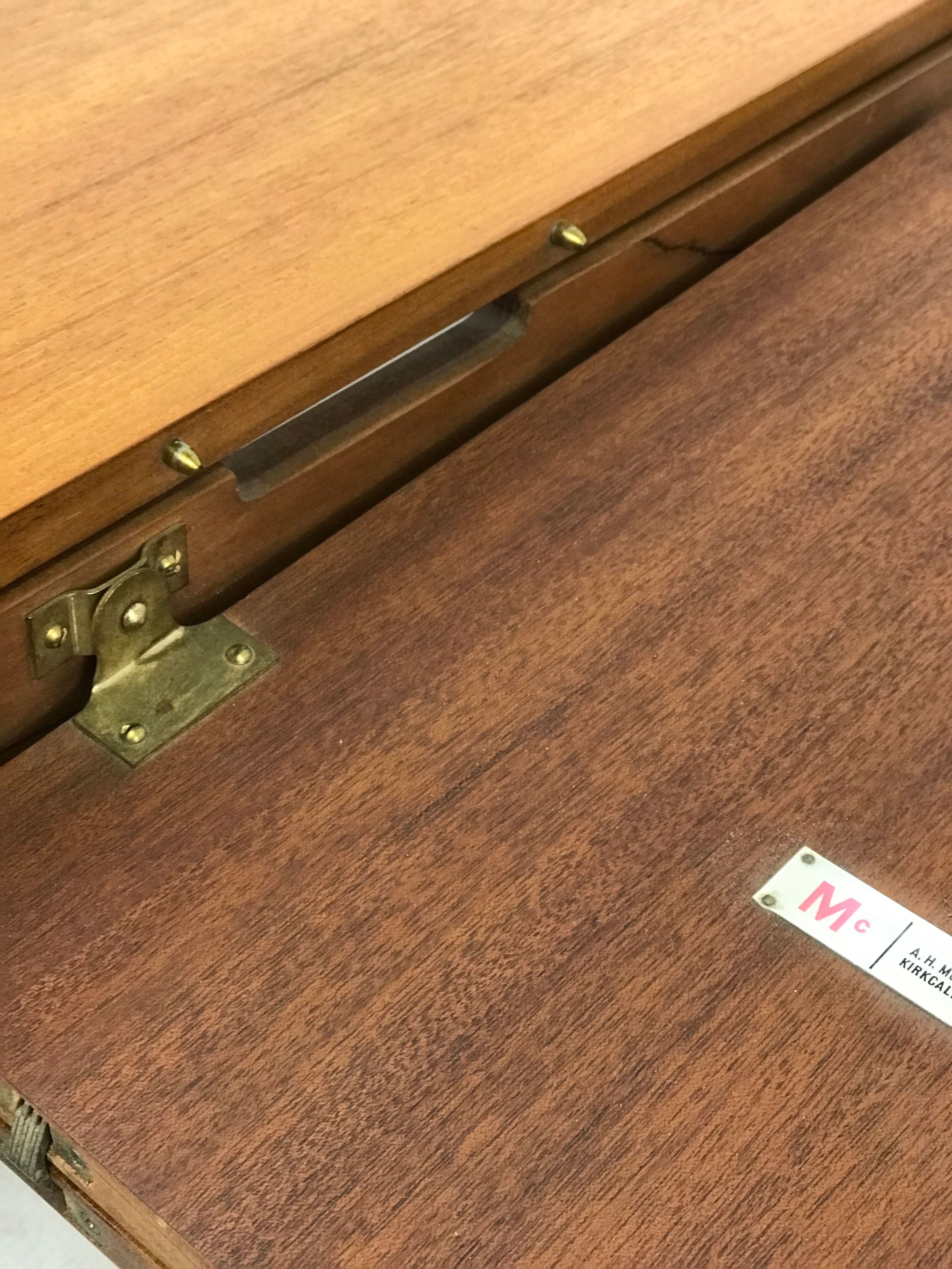 McIntosh extending teak table designed by Tom Robertson 60’s