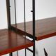 Modular teak storage unit in mid-century style, set of 12, 1960s.