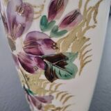 Painted opaline vase, 1900