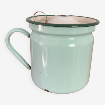 Vintage enamelled pitcher