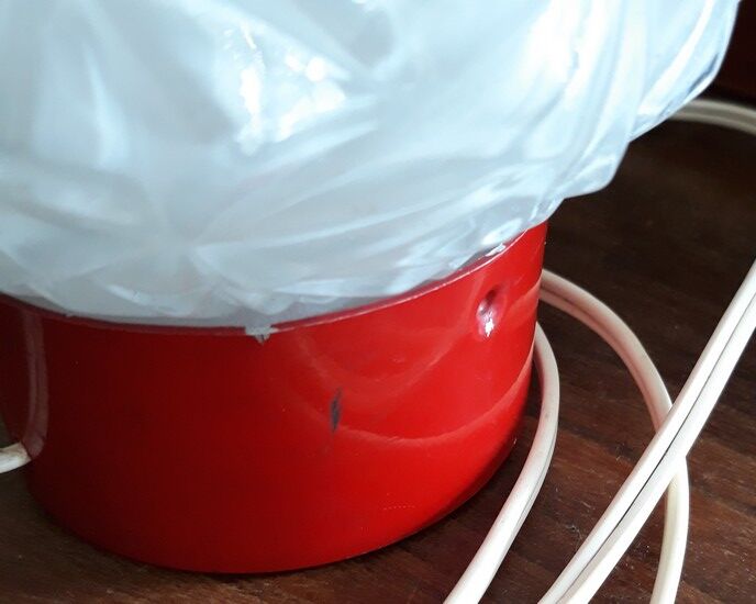 Night light 70s - diamond glass