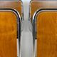 Bauhaus Oak and Tubular Steel Beds, 1940s, Set of 2