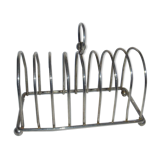 Silver metal toast dispenser