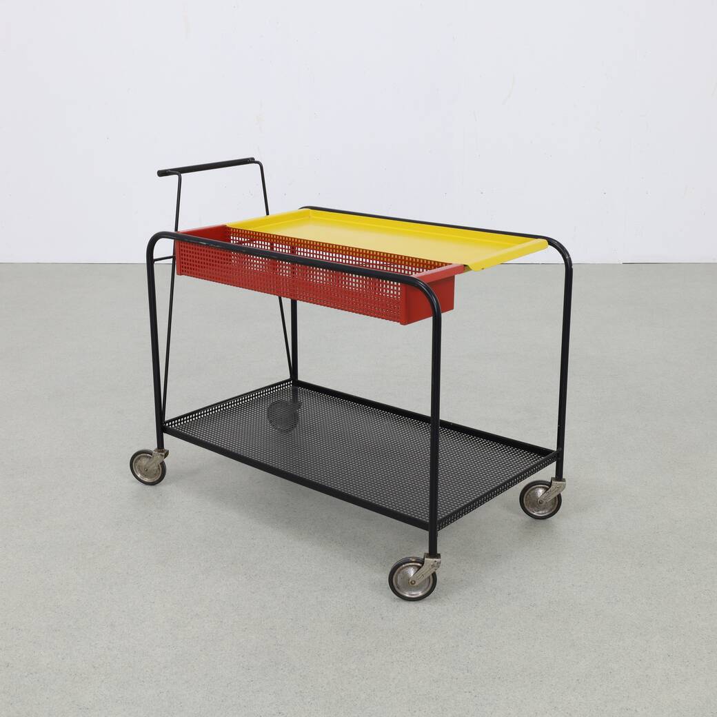 Serving Trolley by Floris Fiedeldij for Artimeta, 1960s