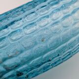 lot 4 glasses to orangeade vintage blues