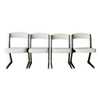 Set of 4 Baumann Kangaroo chairs
