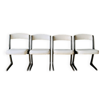 Ensemble de 4 chaises Kangourou Baumann