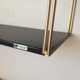 Gold and black thong shelf