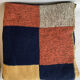Couverture patchwork en laine