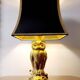 Vintage uilenlamp Deknudt (belgië), L&L WMC – Loevsky & Loevsky, gesigneerd