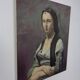 Fred Neumann After Jean Baptiste Camille Corot, The Woman with the Pearl, 1980s, Oil on Canvas