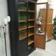 Old library solid oak cabinet curiosity patina shabby gustavien