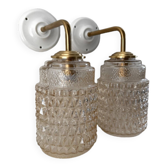 Pair of vintage wall lights