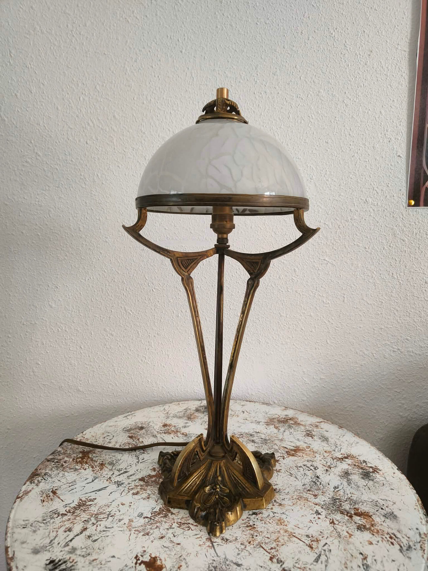 Lampe art nouveau 1900/1910
