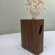 Minimalist design wooden vase