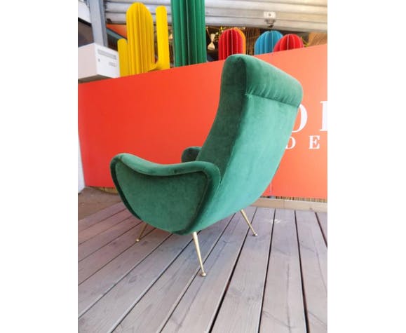 Pair of Italian armchairs