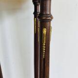 Sellette en bois et laiton doré de style Napoléon III