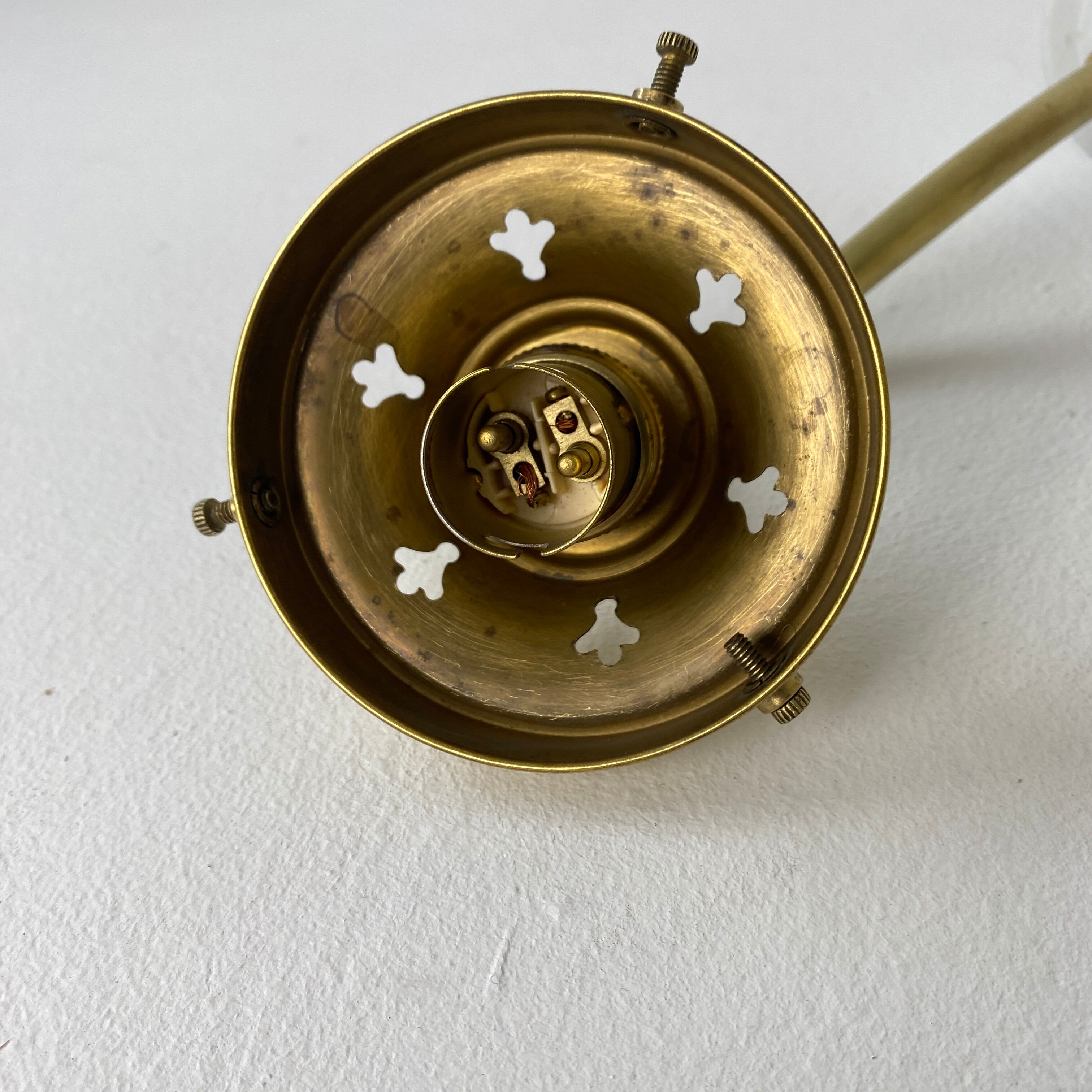 Old art-deco wall lamp