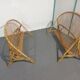 Vintage rattan bed