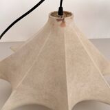 Pair of Italian Designer Cocoon Pendant lights original from the 1960s