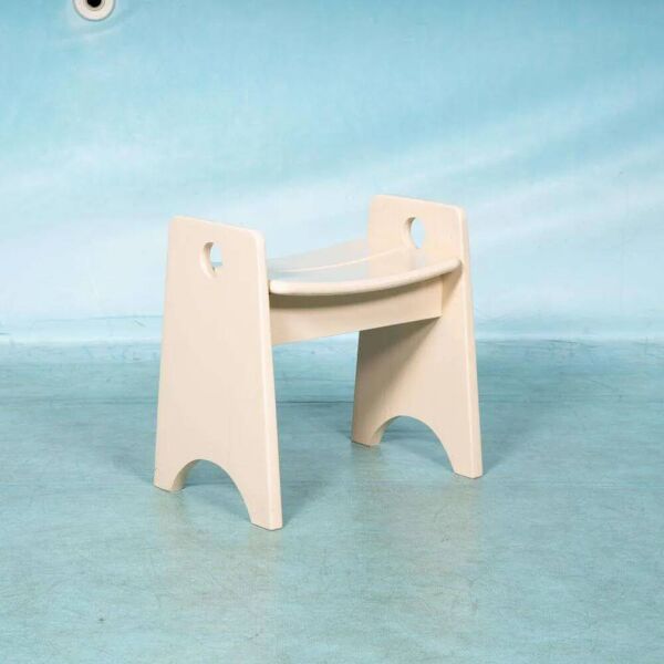 Tabouret en pin vintage design suédois Gilbert Marklund, années 60
