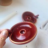 Pair of candle holders 50s