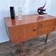 Scandinavian enfilade, teak tv stand design 1960 vintage