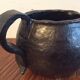 Nice vintage black ceramic pitcher 1970